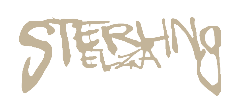 Logo with the word 'STERLING Elza' in a stylized font.